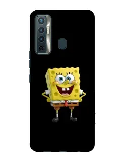 Чехол для TECNO Camon 17 с картинкой «Классический Губка Боб»