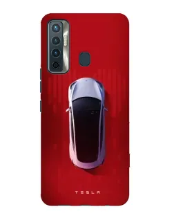 Чохол для TECNO Camon 17 з картинкою «Tesla Top View» Чохол для TECNO Camon 17 з картинкою «Tesla Top View»