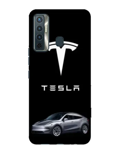 Чехол для TECNO Camon 17 с картинкой «Tesla Model Y» Чехол для TECNO Camon 17 с картинкой «Tesla Model Y»