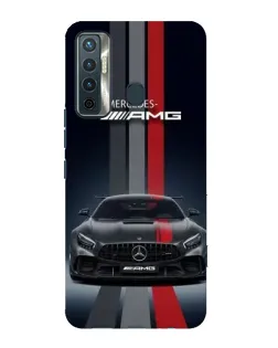 Чохол для TECNO Camon 17 з картинкою «Mercedes — білий карбон» Чохол для TECNO Camon 17 з картинкою «Mercedes — білий карбон»