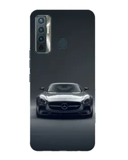 Чехол для TECNO Camon 17 с картинкой «Mercedes на черном» Чехол для TECNO Camon 17 с картинкой «Mercedes на черном»