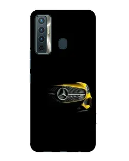 Чехол для TECNO Camon 17 с картинкой «Mercedes — ретро стиль»