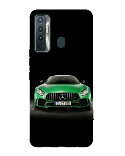 Чехол для TECNO Camon 17 с картинкой «Mercedes — неоновый лого» Чехол для TECNO Camon 17 с картинкой «Mercedes — неоновый лого»