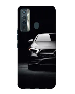 Чехол для TECNO Camon 17 с картинкой «Свет фар Mercedes»