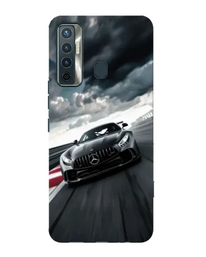 Чехол для TECNO Camon 17 с картинкой «Гоночный Mercedes AMG» Чехол для TECNO Camon 17 с картинкой «Гоночный Mercedes AMG»