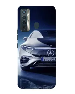 Чехол для TECNO Camon 17 с картинкой «Mercedes EQ — будущее»