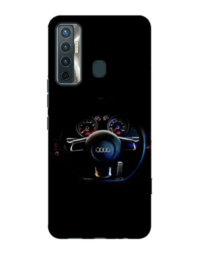 Чехол для TECNO Camon 17 с картинкой «Салон Audi — руль» Чехол для TECNO Camon 17 с картинкой «Салон Audi — руль»