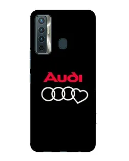 Чохол для TECNO Camon 17 з картинкою «Логотип Audi Heart» Чохол для TECNO Camon 17 з картинкою «Логотип Audi Heart»