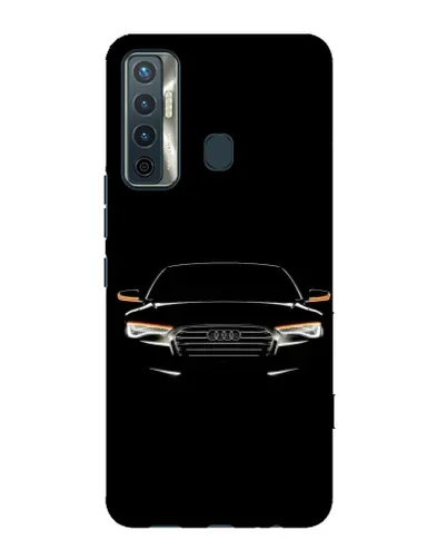 Чехол для TECNO Camon 17 с картинкой «Audi — ночной контур» Чехол для TECNO Camon 17 с картинкой «Audi — ночной контур»