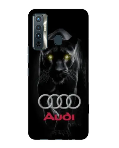 Чехол для TECNO Camon 17 с картинкой «Пантера и Audi» Чехол для TECNO Camon 17 с картинкой «Пантера и Audi»