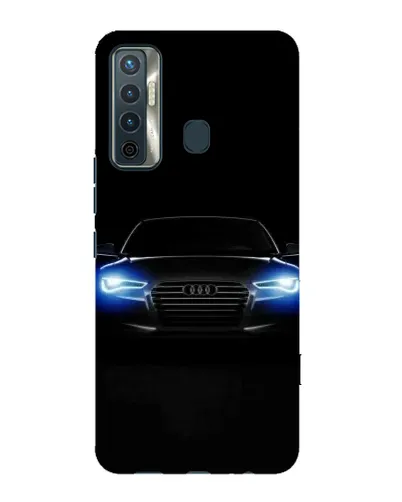 Чехол для TECNO Camon 17 с картинкой «Audi в неоне» Чехол для TECNO Camon 17 с картинкой «Audi в неоне»