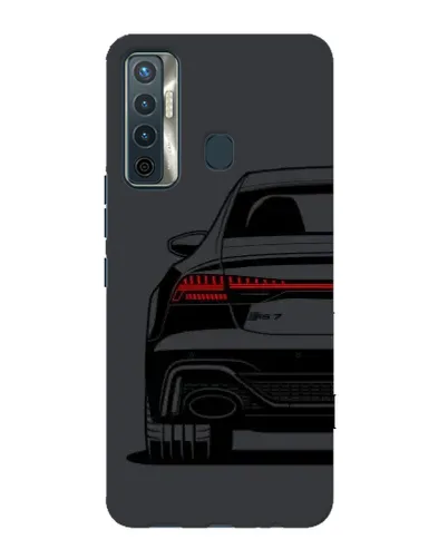 Чехол для TECNO Camon 17 с картинкой «Задняя часть Audi — арт» Чехол для TECNO Camon 17 с картинкой «Задняя часть Audi — арт»