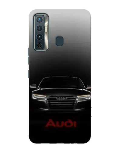 Чехол для TECNO Camon 17 с картинкой «Audi — градиентный контур» Чехол для TECNO Camon 17 с картинкой «Audi — градиентный контур»