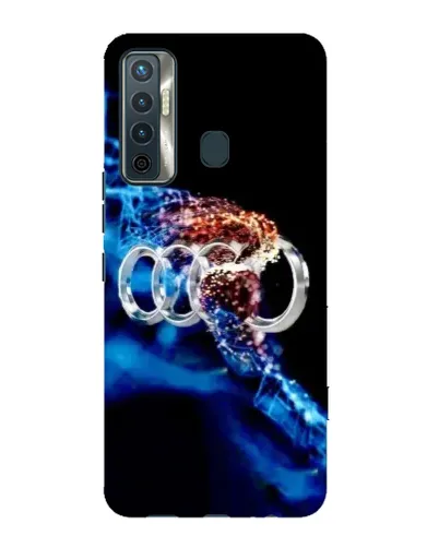 Чехол для TECNO Camon 17 с картинкой «Энергия лого Audi» Чехол для TECNO Camon 17 с картинкой «Энергия лого Audi»