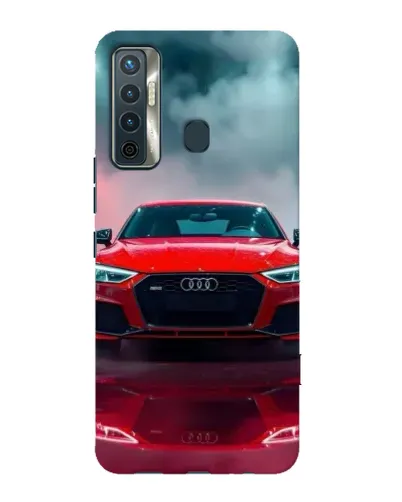 Чехол для TECNO Camon 17 с картинкой «Audi RS — красный стиль» Чехол для TECNO Camon 17 с картинкой «Audi RS — красный стиль»