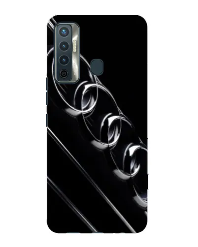 Чехол для TECNO Camon 17 с картинкой «Audi — абстрактные кольца» Чехол для TECNO Camon 17 с картинкой «Audi — абстрактные кольца»