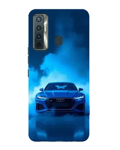 Чехол для TECNO Camon 17 с картинкой «Audi — голубая энергия» Чехол для TECNO Camon 17 с картинкой «Audi — голубая энергия»