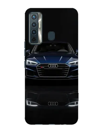 Чехол для TECNO Camon 17 с картинкой «Audi — ночное отражение» Чехол для TECNO Camon 17 с картинкой «Audi — ночное отражение»