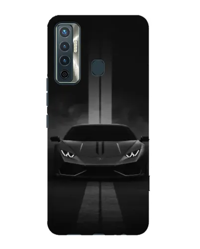 Чехол для TECNO Camon 17 с картинкой «Lamborghini симметрия дорог» Чехол для TECNO Camon 17 с картинкой «Lamborghini симметрия дорог»