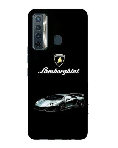 Чехол для TECNO Camon 17 с картинкой «Логотип Lamborghini классика» Чехол для TECNO Camon 17 с картинкой «Логотип Lamborghini классика»