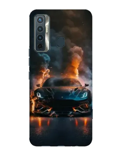 Чехол для TECNO Camon 17 с картинкой «Lamborghini дымная эстетика» Чехол для TECNO Camon 17 с картинкой «Lamborghini дымная эстетика»