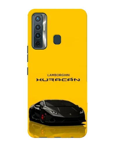 Чехол для TECNO Camon 17 с картинкой «Lamborghini Huracan черный» Чехол для TECNO Camon 17 с картинкой «Lamborghini Huracan черный»