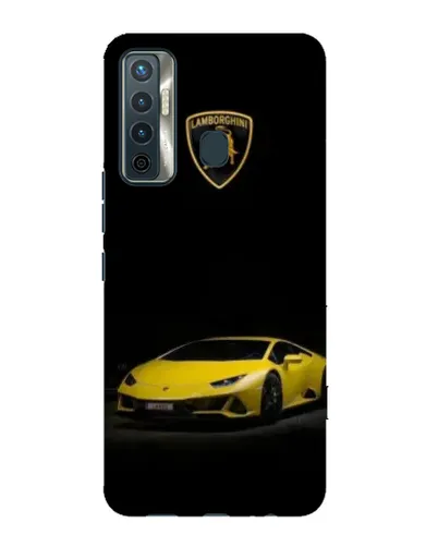 Чехол для TECNO Camon 17 с картинкой «Lamborghini желтый акцент» Чехол для TECNO Camon 17 с картинкой «Lamborghini желтый акцент»