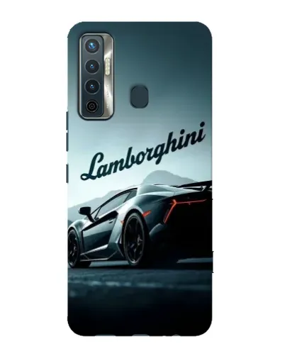 Чехол для TECNO Camon 17 с картинкой «Классическая надпись Lamborghini» Чехол для TECNO Camon 17 с картинкой «Классическая надпись Lamborghini»