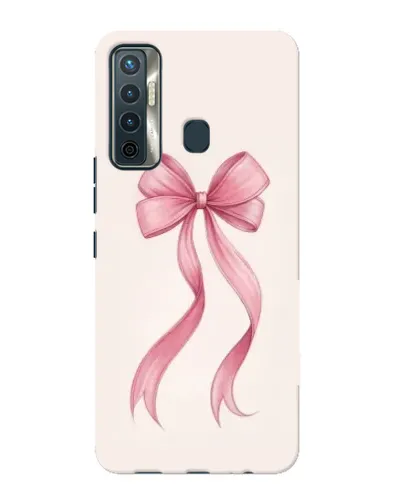 Чехол для TECNO Camon 17 с картинкой «Розовый бант»
