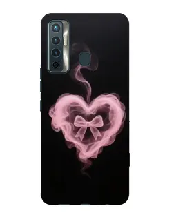 Чехол для TECNO Camon 17 с картинкой «Дымчатое сердце»