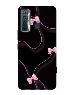 Чехол для TECNO Camon 17 с картинкой «Розовые ленты»