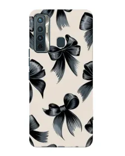 Чехол для TECNO Camon 17 с картинкой «Банты Coquette»