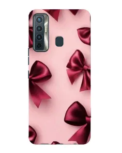 Чехол для TECNO Camon 17 с картинкой «Бордовый атлас»