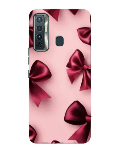 Чехол для TECNO Camon 17 с картинкой «Бордовый атлас» Чехол для TECNO Camon 17 с картинкой «Бордовый атлас»