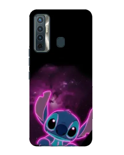 Чехол для TECNO Camon 17 с картинкой «Неоновый Stitch» Чехол для TECNO Camon 17 с картинкой «Неоновый Stitch»