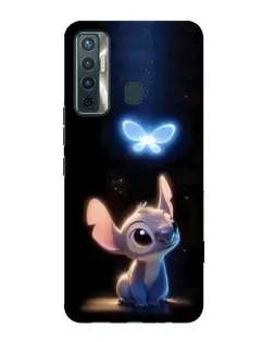 Чехол для TECNO Camon 17 с картинкой «Сияющий Стич»