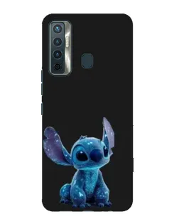 Чехол для TECNO Camon 17 с картинкой «Стич на черном» Чехол для TECNO Camon 17 с картинкой «Стич на черном»