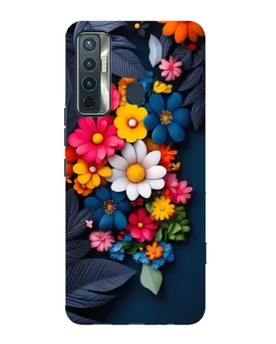 Чехол для TECNO Camon 17 с картинкой «Цветочная феерия» Чехол для TECNO Camon 17 с картинкой «Цветочная феерия»
