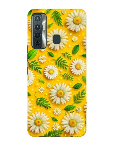 Чехол для TECNO Camon 17 с картинкой «Ромашковое солнце» Чехол для TECNO Camon 17 с картинкой «Ромашковое солнце»