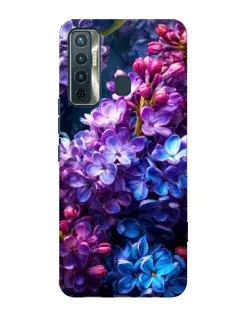 Чехол для TECNO Camon 17 с картинкой «Сиреневый цвет»