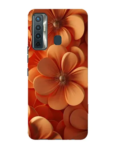 Чехол для TECNO Camon 17 с картинкой «Оранжевый макро цветок» Чехол для TECNO Camon 17 с картинкой «Оранжевый макро цветок»
