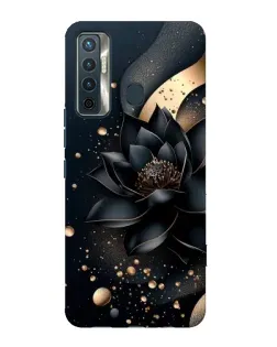 Чехол для TECNO Camon 17 с картинкой «Черный лотос»