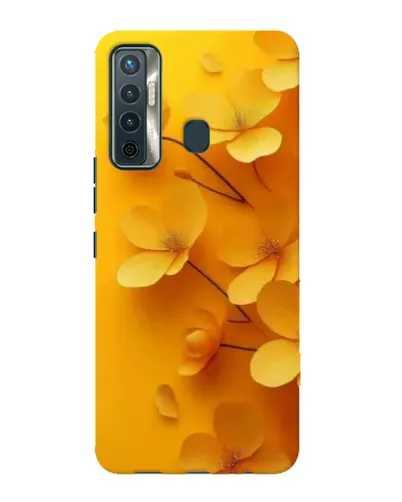 Чехол для TECNO Camon 17 с картинкой «Золотые лепестки» Чехол для TECNO Camon 17 с картинкой «Золотые лепестки»
