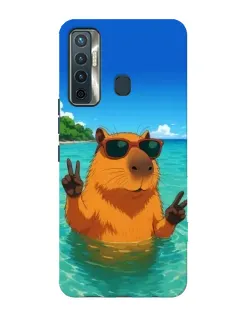 Чохол для TECNO Camon 17 з картинкою «Морська капібара» Чохол для TECNO Camon 17 з картинкою «Морська капібара»