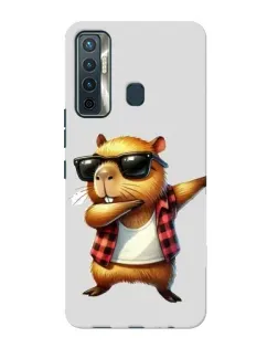 Чохол для TECNO Camon 17 з картинкою «Капібара репер даб» Чохол для TECNO Camon 17 з картинкою «Капібара репер даб»
