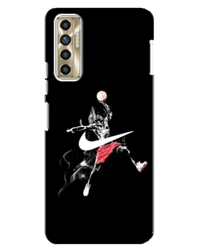 Чехол для TECNO Camon 17P (CG7n) с картинкой «Jordan Jumpman» Чехол для TECNO Camon 17P (CG7n) с картинкой «Jordan Jumpman»