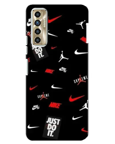 Чехол для TECNO Camon 17P (CG7n) с картинкой «Nike Mix Pattern» Чехол для TECNO Camon 17P (CG7n) с картинкой «Nike Mix Pattern»