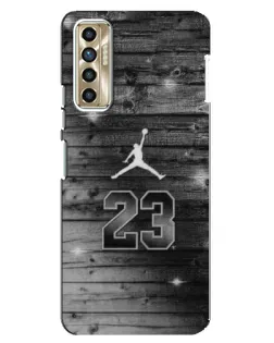 Чехол для TECNO Camon 17P (CG7n) с картинкой «Jordan Carbon 23»
