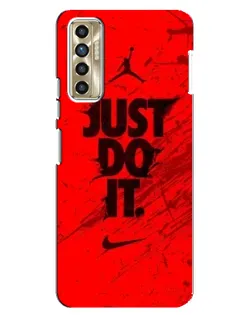 Чехол для TECNO Camon 17P (CG7n) с картинкой «Nike Just Do It»
