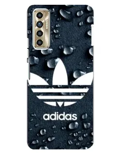 Чехол для TECNO Camon 17P (CG7n) с картинкой «Adidas Trefoil Blue» Чехол для TECNO Camon 17P (CG7n) с картинкой «Adidas Trefoil Blue»